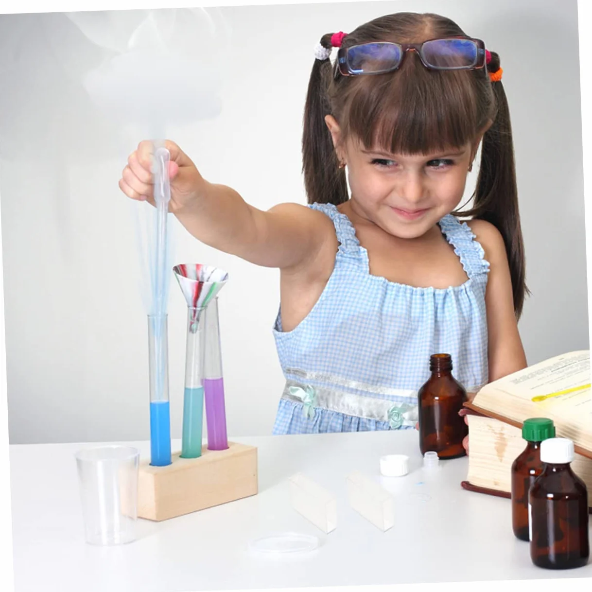 Cuvetta di Vetro per Laboratorio 50 mm Lunghezza Percorso Ottico Spettrofotometria