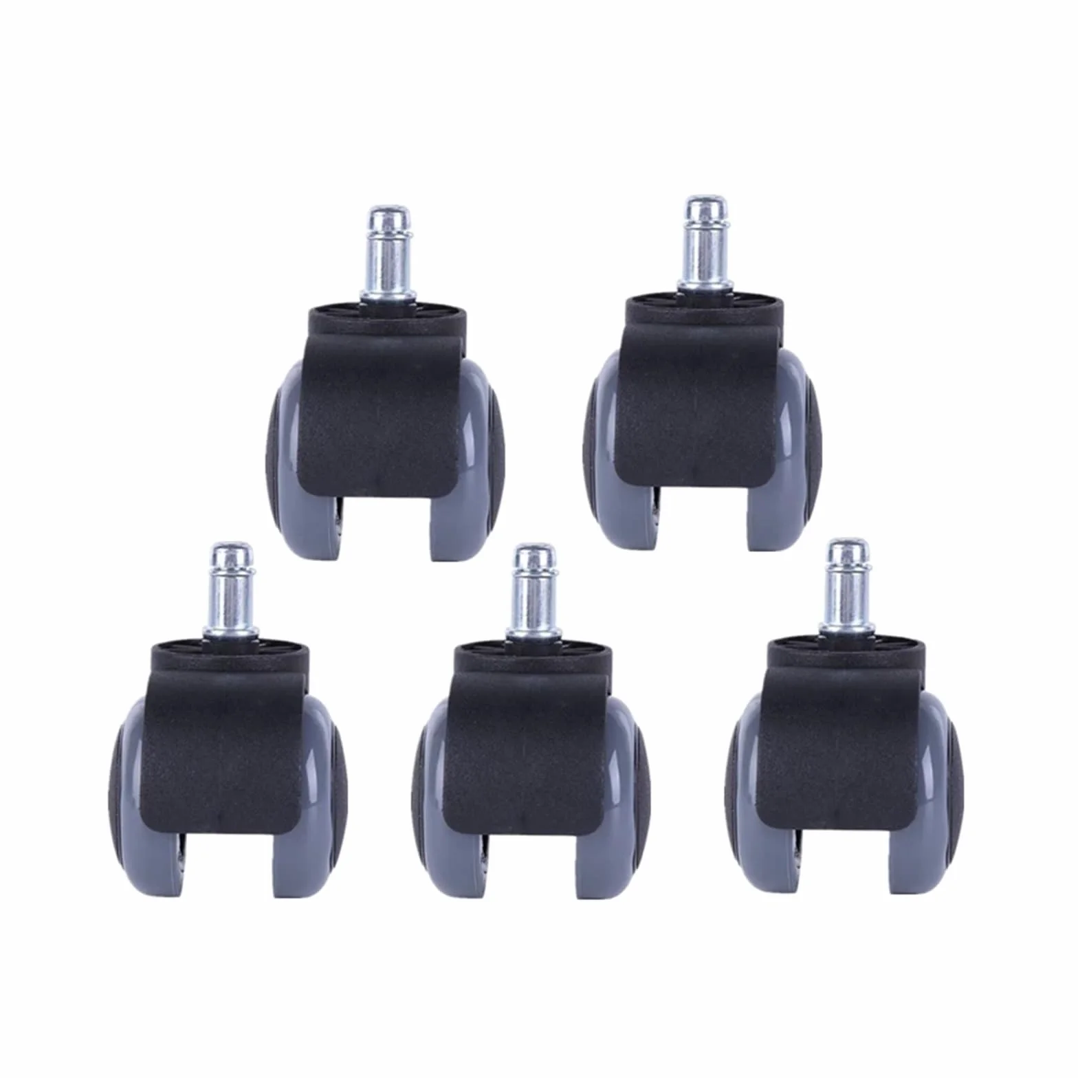 Anello elastico for sedia da ufficio in PU grigio for mobili da 5 pezzi/lotto da 2 pollici 11 mm