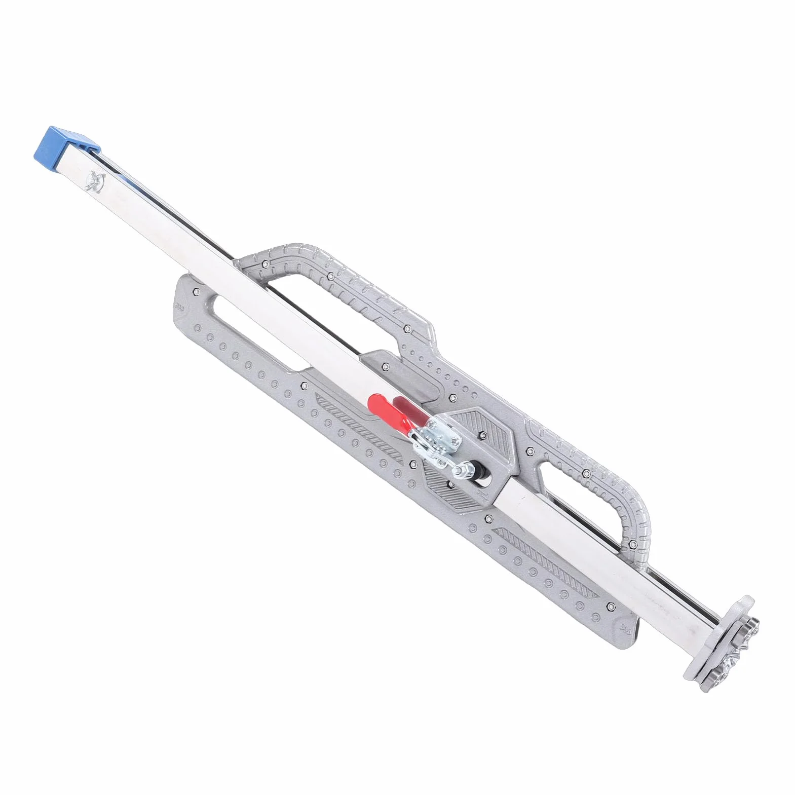Taglierina per Cartongesso, Utensile da Taglio per Cartongesso in Lega di Alluminio con Doppi Posizionatori Fissi e Design Pieghevole, per un Taglio Preciso e Stabile