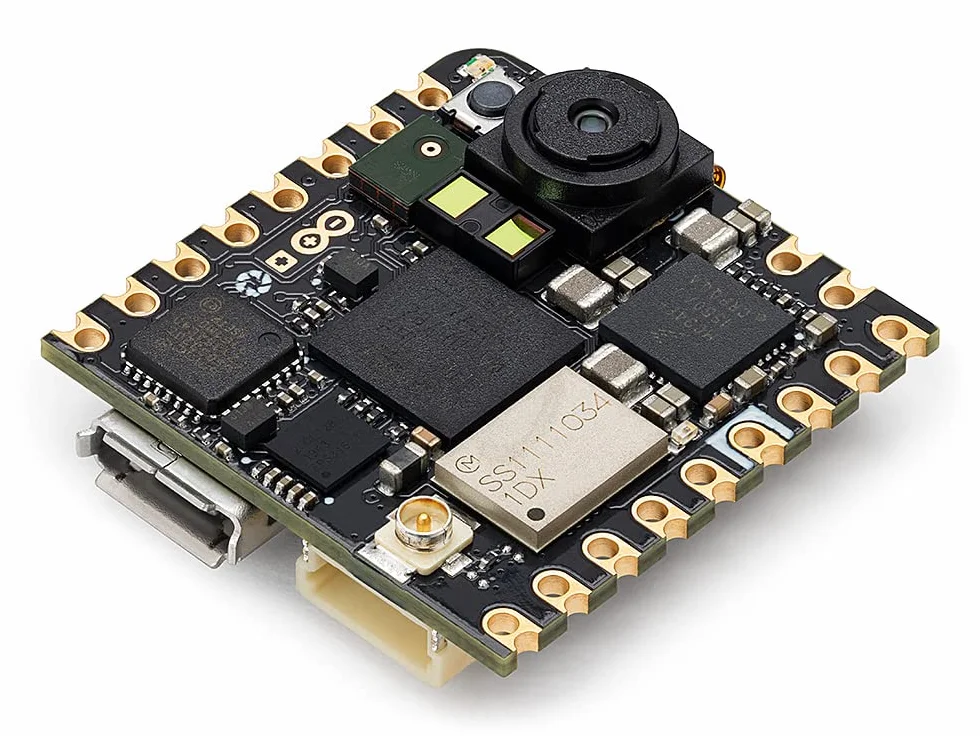 Arduino Nicla Vision [ABX00051] - Scheda AI Vision compatta con fotocamera da 5 MP, elaborazione Edge AI e connettività integrata per applicazioni IoT e Machine Learning