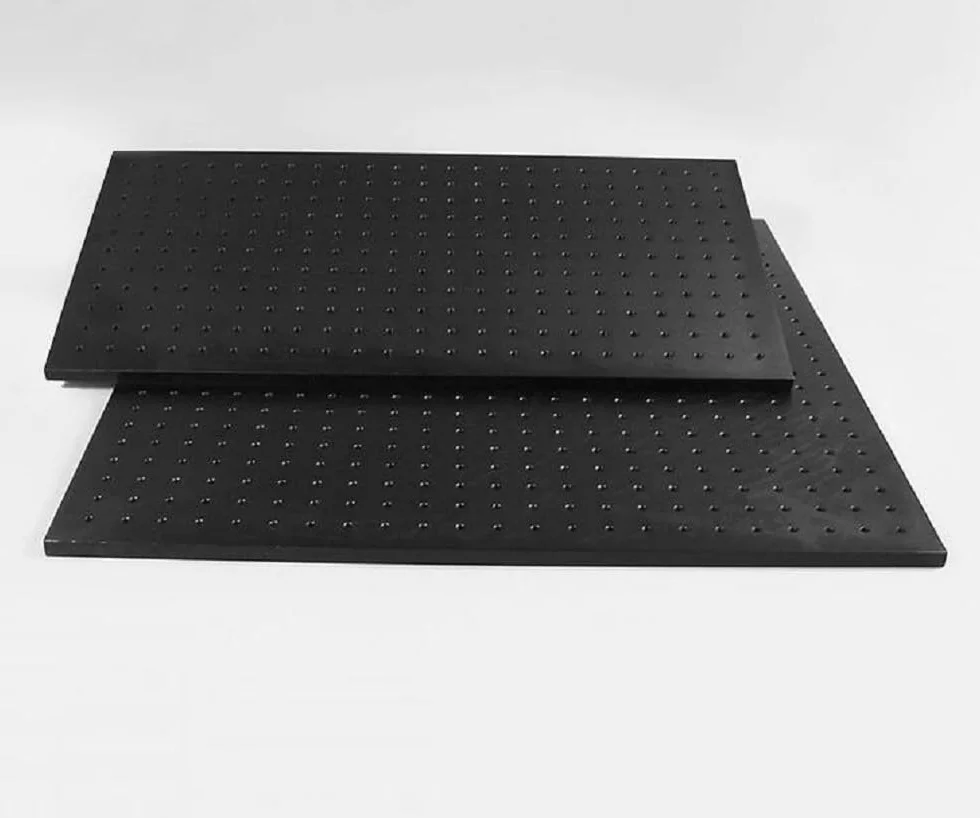 Piastra Ottica Piana, basetta sperimentale Ottica, Isolamento dalle Vibrazioni a Nido d'Ape in Alluminio Duro, Piattaforma di Lavoro(300x300MM)