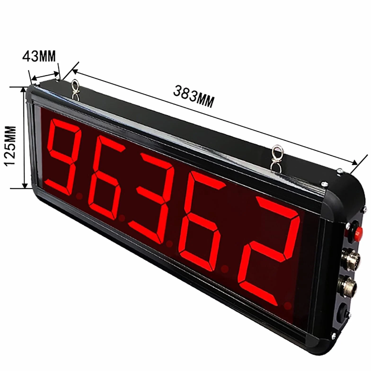 Contatore digitale LED con sonda a infrarossi, memoria di spegnimento, fino a 99999 conteggi, gamma sensore 70 cm per automazione di fabbrica e officina