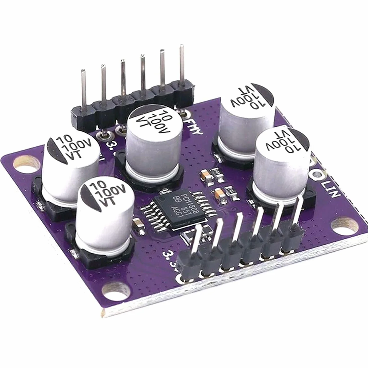 PCM1808 Modulo amplificatore a 24 bit PCM1808 Modulo decodificatore lettore single-ended audio stereo ADC con cavo