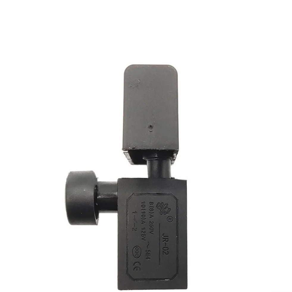 Interruttore elettrico per motosega senza spazzole al litio con blocco di sicurezza per motoseghe senza fili da 30,5 cm e 40,6 cm, struttura in metallo-plastica, 4,15 x 2,7 x 4,8 cm