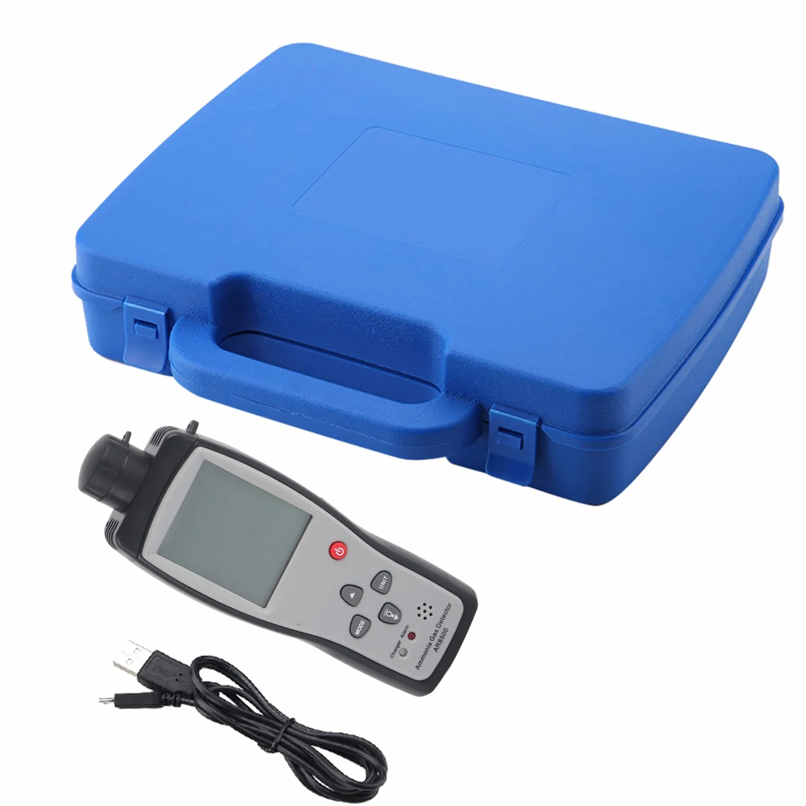 SMART SENSOR AR8500 Monitor Rilevatore di Gas di Ammoniaca con Display LCD per Metallurgia Batteria Al Litio Ricaricabile 0-100PPM 3,7V