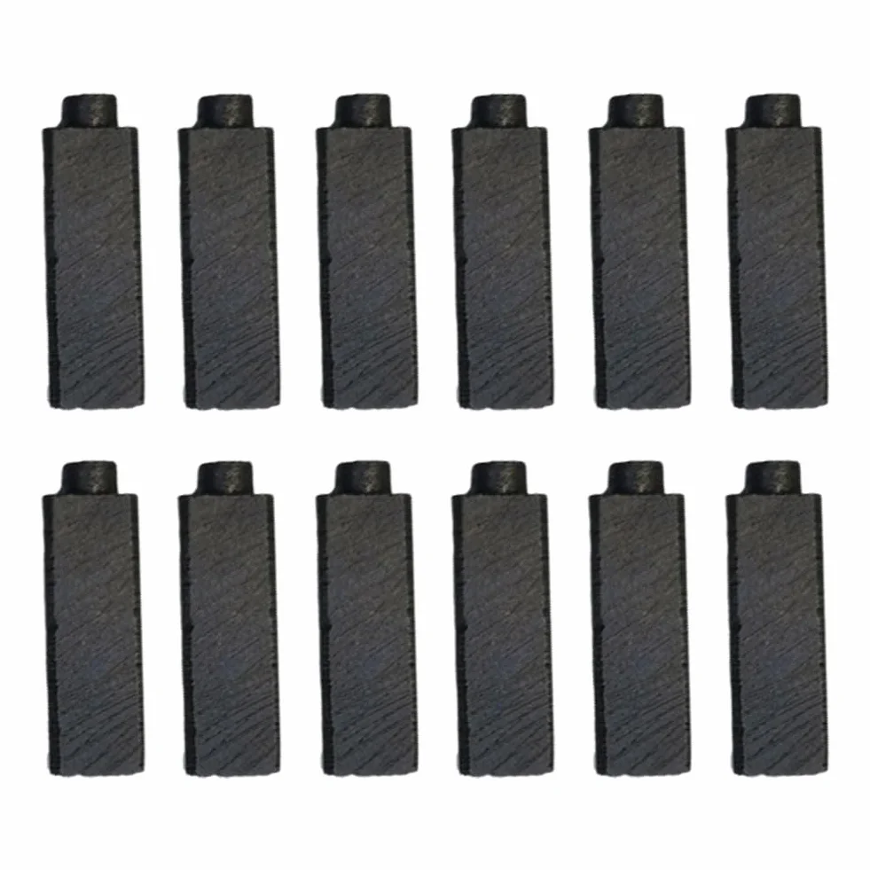 Zestaw szczotek węglowych 4x5x17 mm 12 sztuk do silnika kotwicznego suszarki