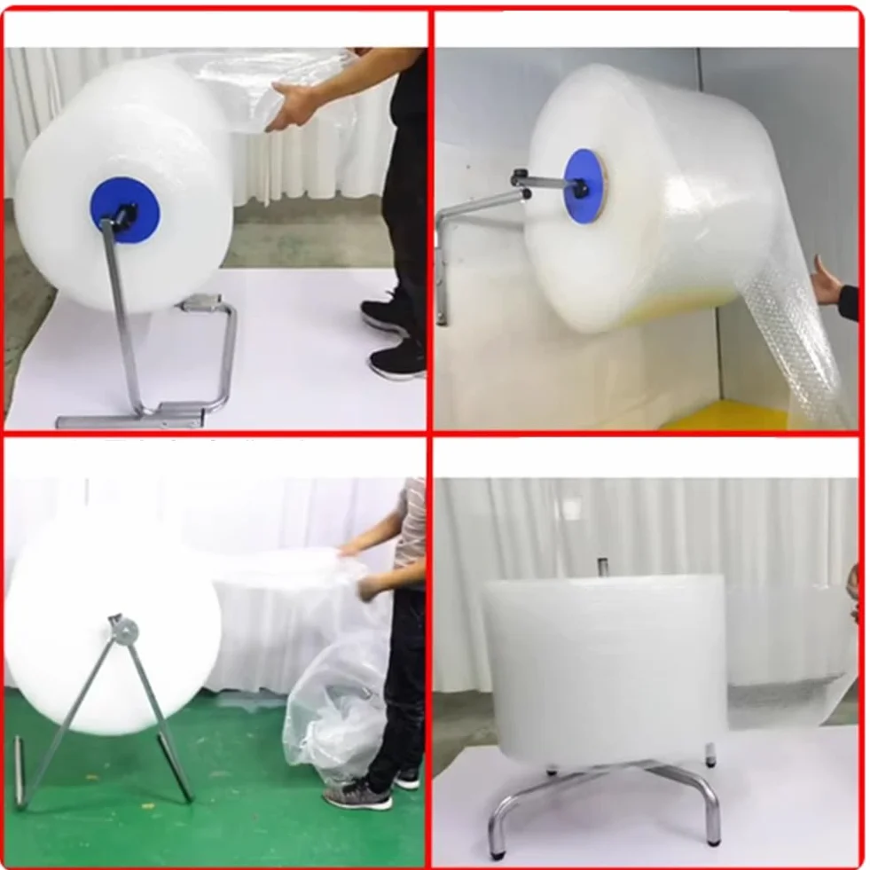 Dispenser per Rotoli Di Pluriball, Supporto Da Parete per Imballaggio, Trasloco E Spedizione, Protezione Factory Express(120 cm)
