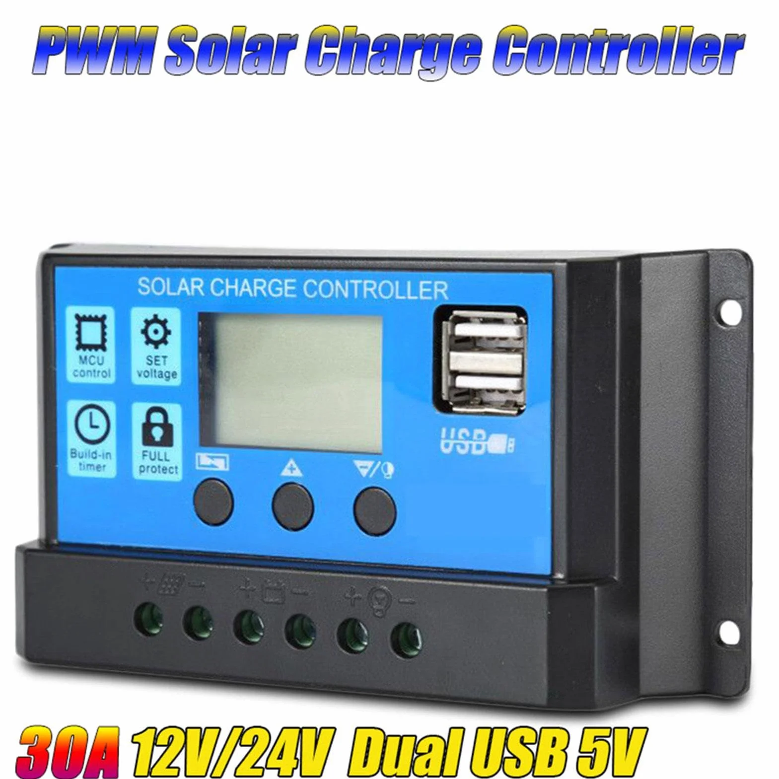 Kit pannello solare – Inverter 300 W, regolatore di carica solare | 6000 W pannello solare kit con inverter e pannelli, kit di avviamento completo per la sicurezza a casa all'aperto