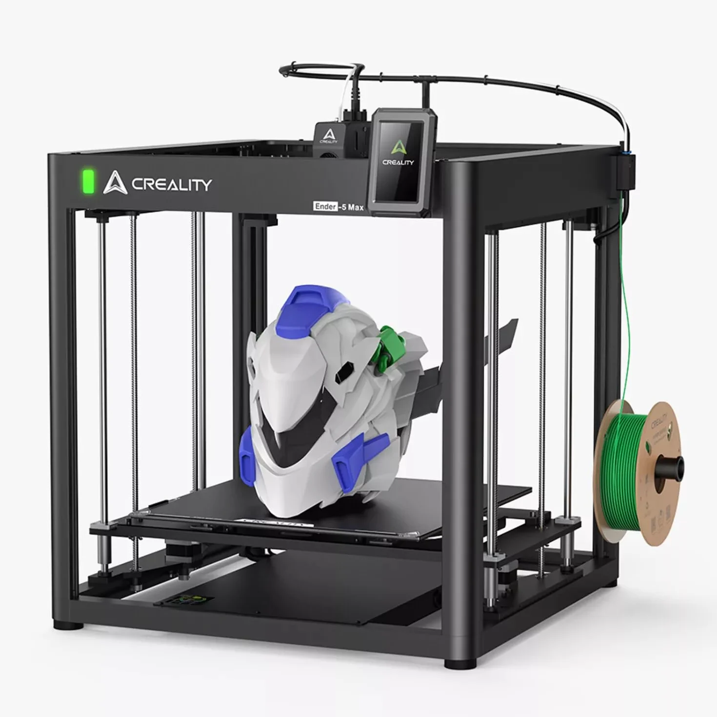 Creality Ender-5 Max 3D stampante, grande spazio di 400 × 400 × 400 mm, velocità di stampa CoreXY ultra veloce di 700 mm/s, controllo intelligente con Creality OS per stampe