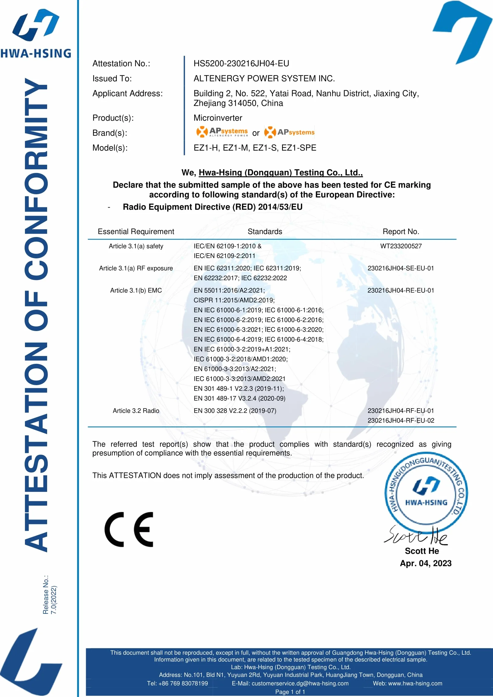 APsystems EZ1-M 600/800W Microinverter con WiFi & Bluetooth, per Impianto Solare da Balcone, fino a 799VA regolabile