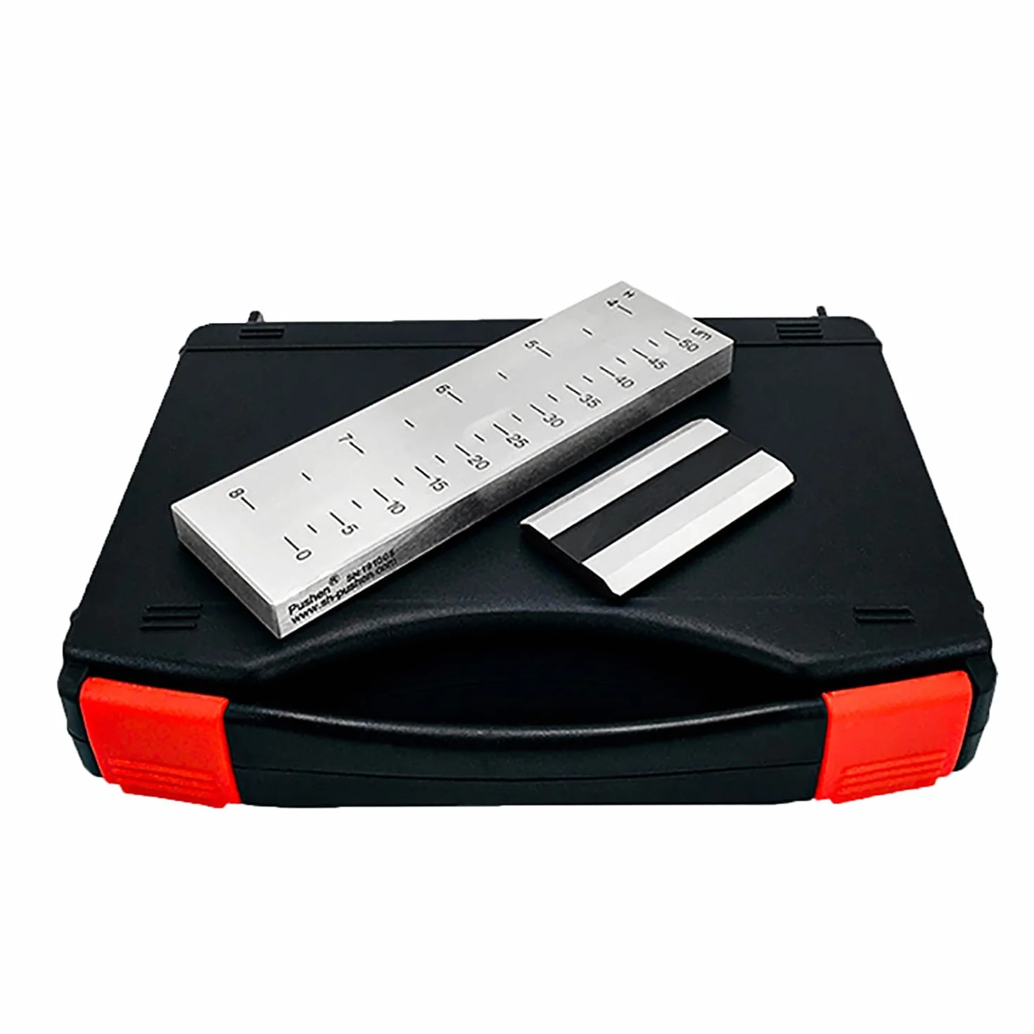 Misuratore di finezza in acciaio inossidabile a scanalatura singola, misuratore di finezza di macinazione, intervallo di scala 0-25um/0-50um/0-100um/0-150um, per plastica, inchiostro, produzione di ca