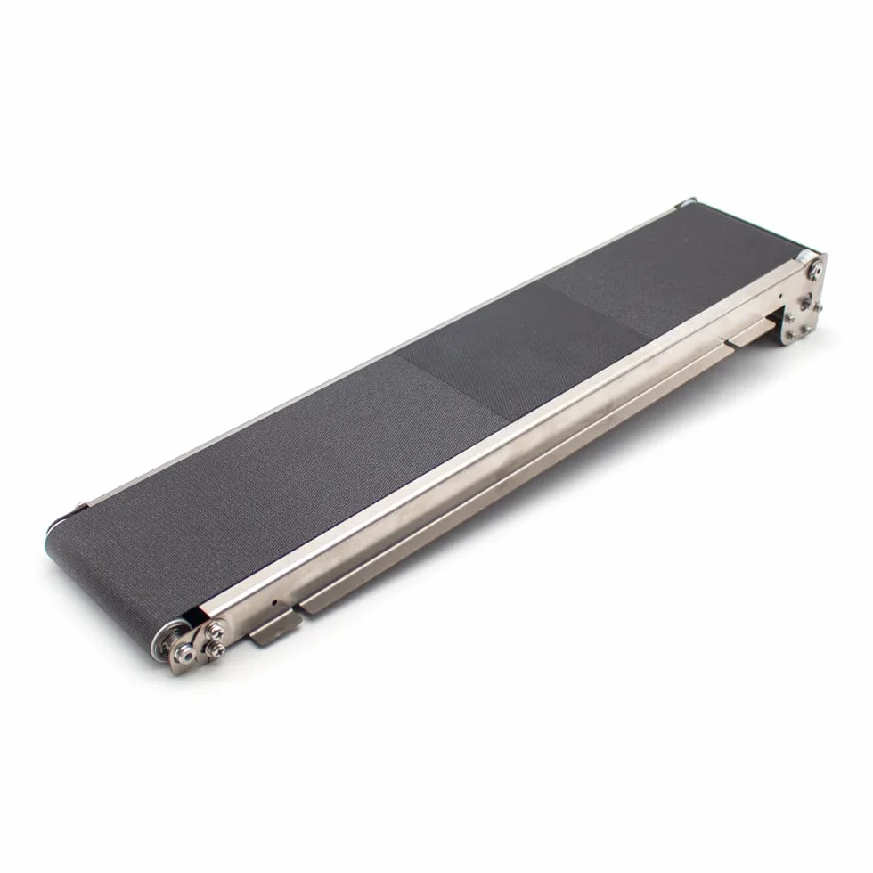 Toplionace Mini Distributore Automatico Trasportatore DC 24V 35rpm Acciaio Inossidabile, Nastro Trasportatore Automatico per Corsia di Carico 460x85mm, Carico 3,5-5kg (senza Potere)