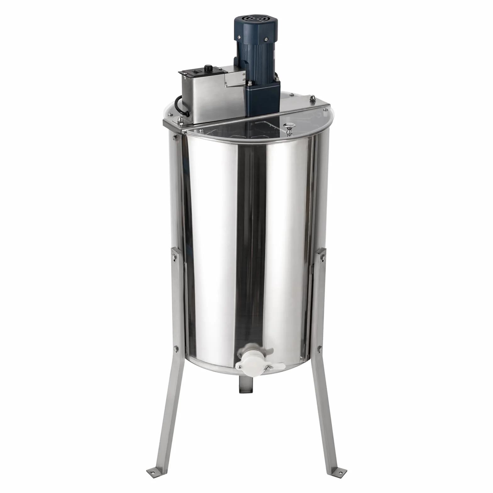 Centrifuga elettrica per miele, separatore da 140W in acciaio inossidabile, separatore centrifuga per miele/centrifuga per favi, estrattore di miele per case, stazioni di allevamento, fattorie