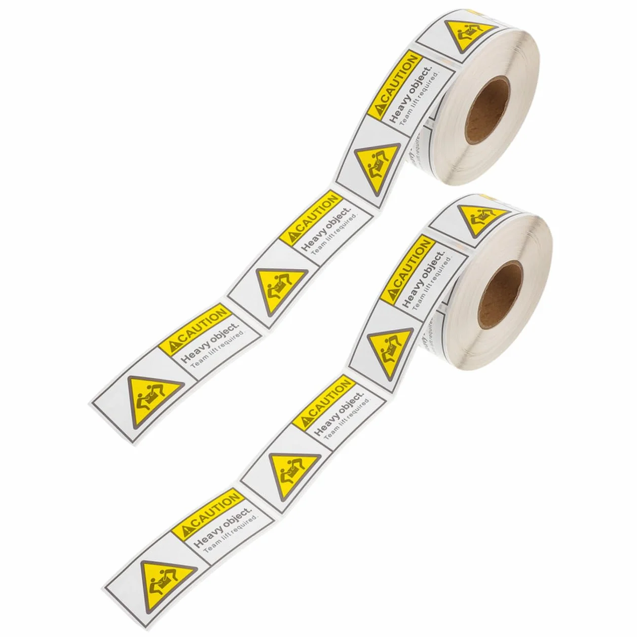 Gatuida 4rotoli Adesivi Avvertimento Sovraccarico Per Imballaggi Di Etichette Adesive Per Spedizione Sicurezza e Visibilità Per Spedizioni Pesanti