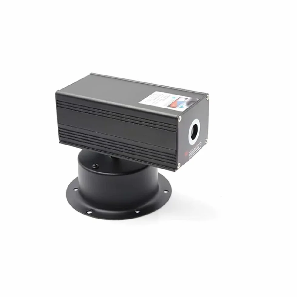 Modulo laser ad alta potenza 532nm ad alta potenza 200MW 12V, il laser verde può muovere la testa, laser a fuoco fisso con luce da palcoscenico