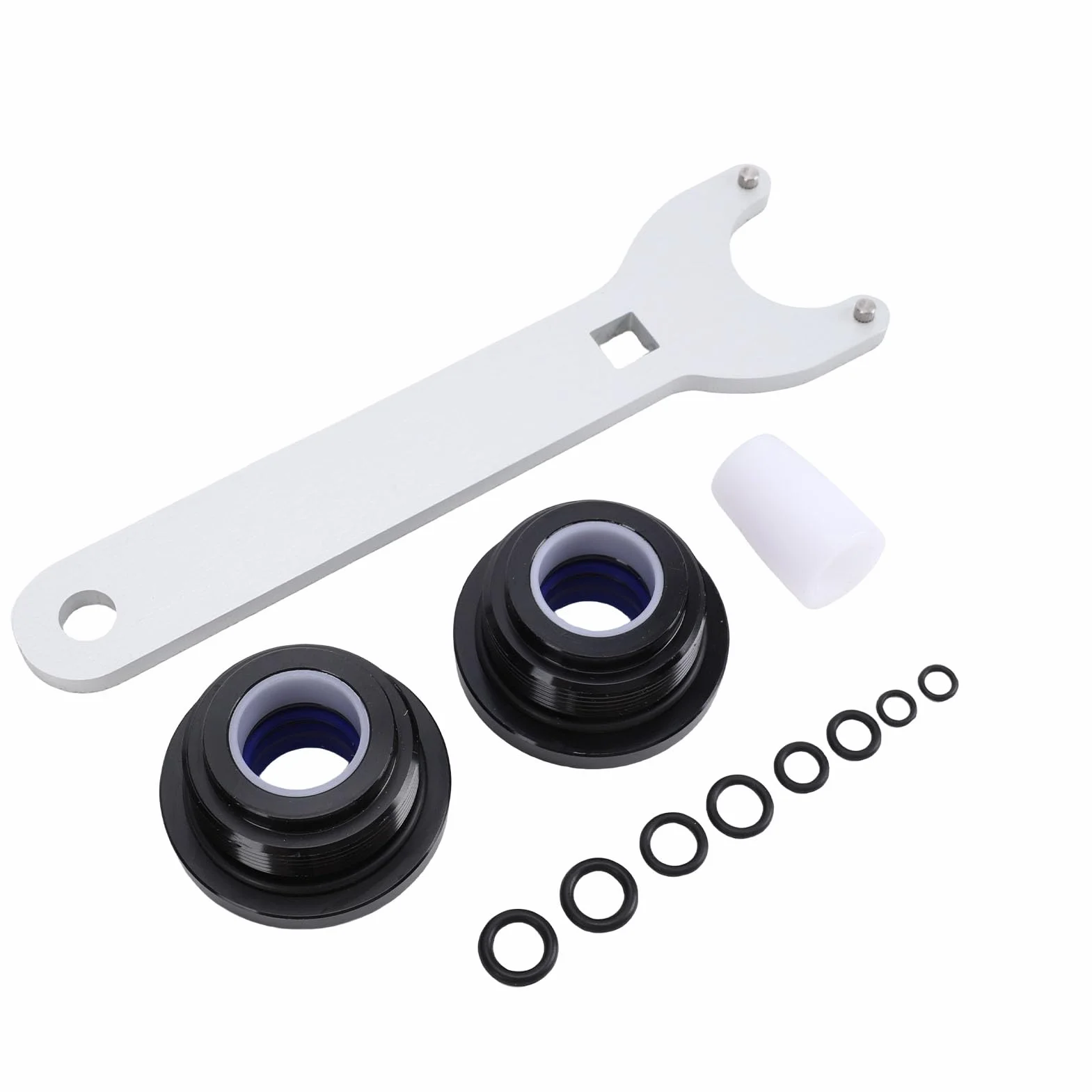 VBESTLIFE Kit di Guarnizioni per Kit di Guarnizioni per Cilindro dello Sterzo Idraulico sea star con Chiave a Perno, Sostituzione per HS5157 HC5340 HC5341 HC5342, Materiale in Gomma