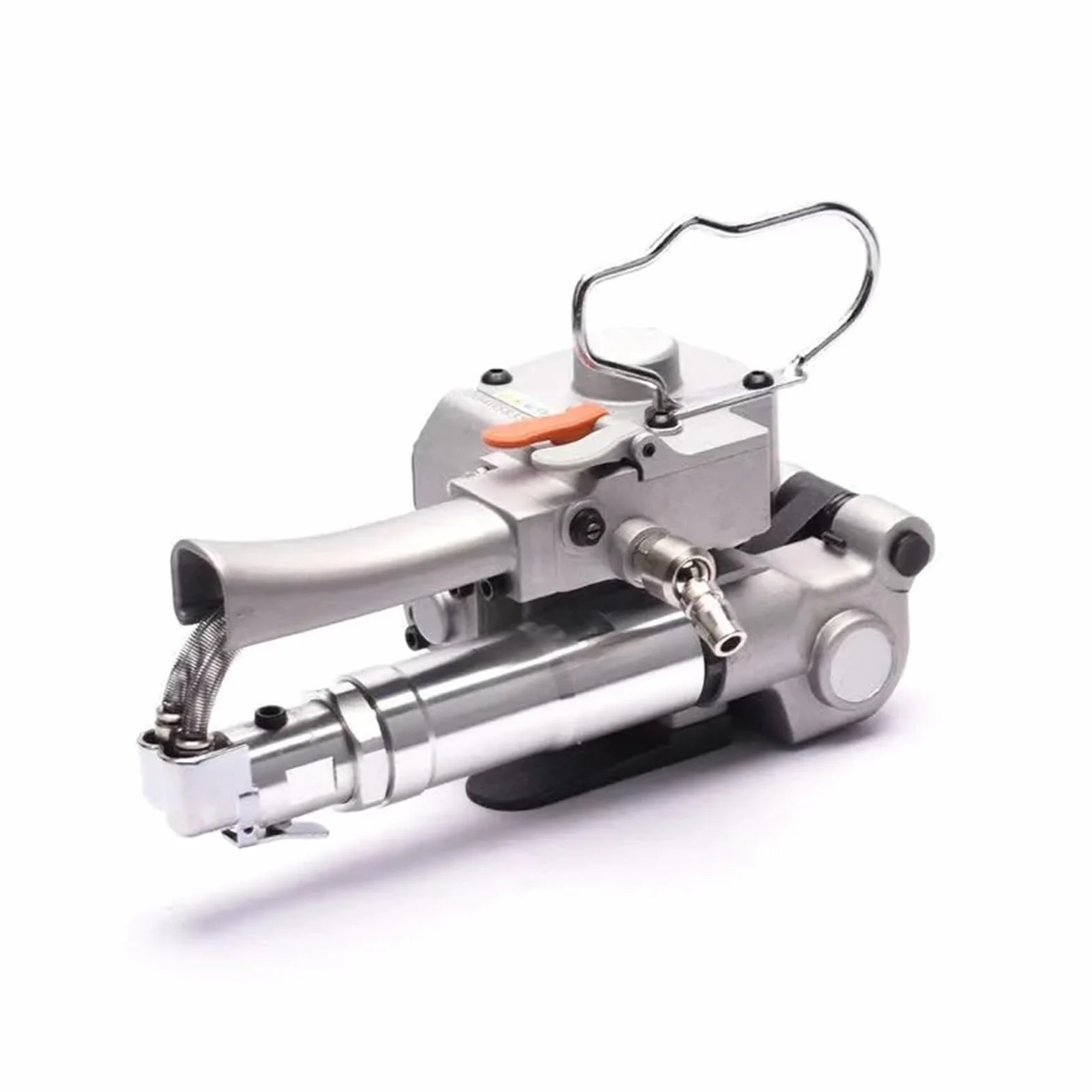 Reggiatrice in acciaio, Macchina avvolgitrice pneumatica portatile for balle, strumento di fascettatura, macchina imballatrice,Kit di reggiatura portatile
