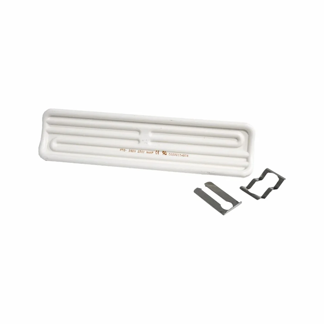 Elemento riscaldante in ceramica 245x62mm 1000W 230V | Elemento riscaldante per buffet e piastre elettriche | Elemento riscaldante in ceramica | Riscaldamento rapido ed efficiente