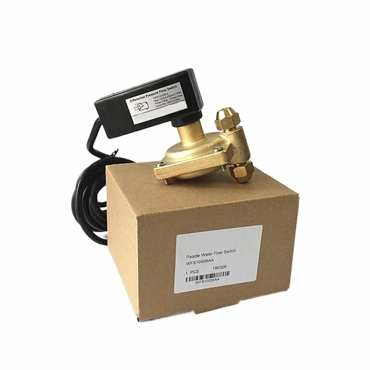 KOSBO Flussostato differenziale di Pressione dell'Aria condizionata Flussostato dell'Acqua del regolatore differenziale di Pressione dell'Acqua