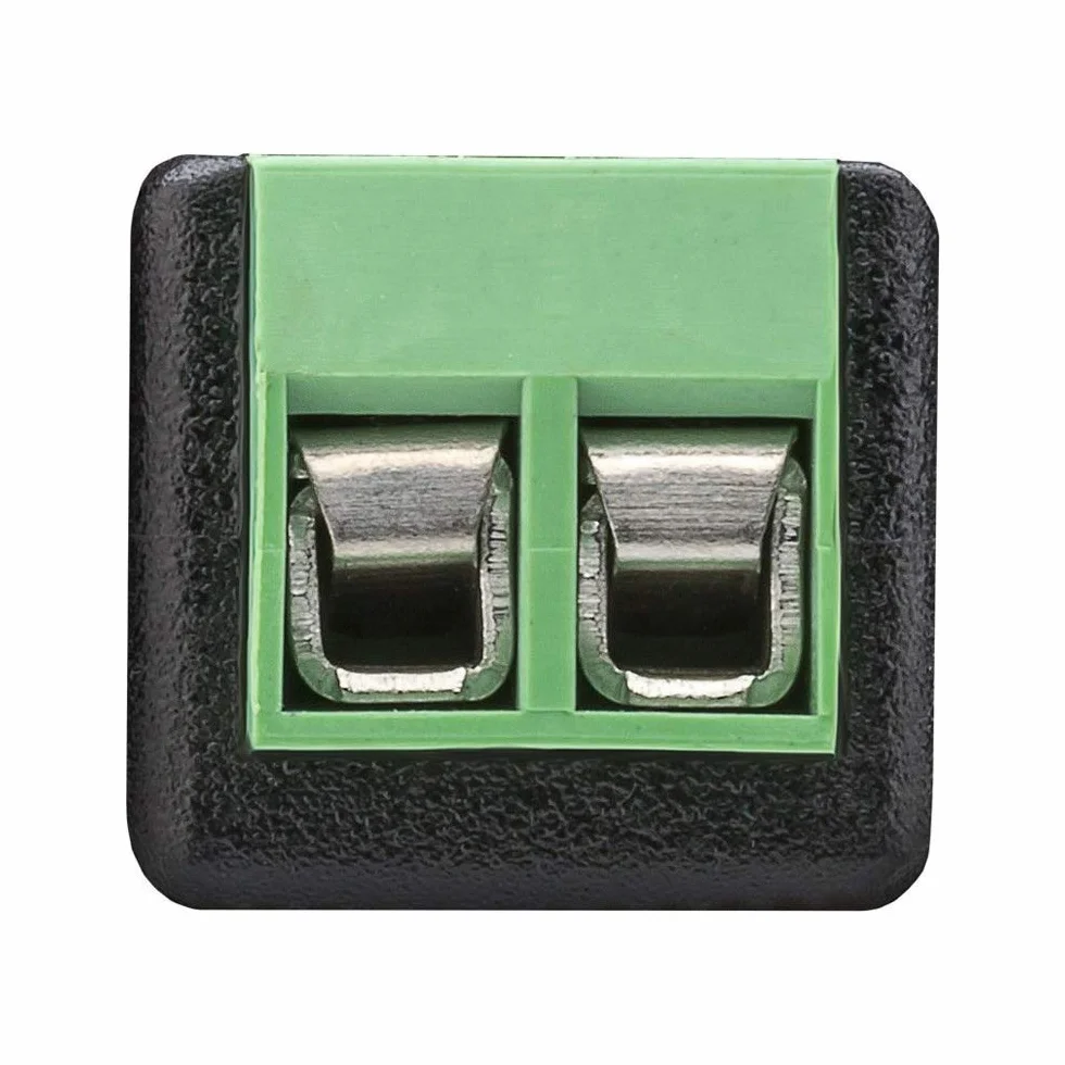 Goobay 76747 Adattatore Morsetto, 2pin > Spina DC, 5.50mm x 2.10mm, Confezioni da 10
