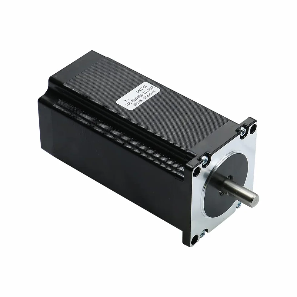 Nema 23 - Motore passo-passo CNC 3 A, 450 once, 3 Nm, 112 mm, per fresatura CNC fai da te (3 Nm)