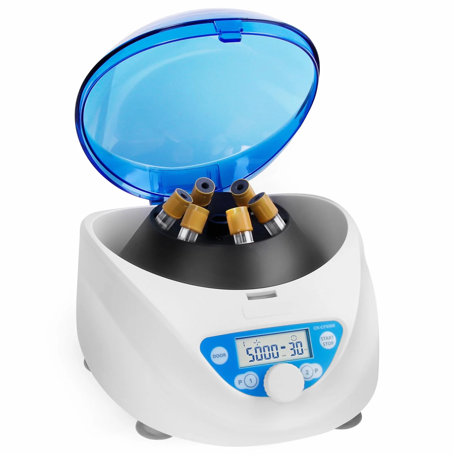 Centrifuga Laboratorio, 220V Centrifuga PRP Plasma 6x15mL/10mL/7mL/1.5-5ml, 300-5000rpm Max. 2600xg RCF per College del Laboratorio
