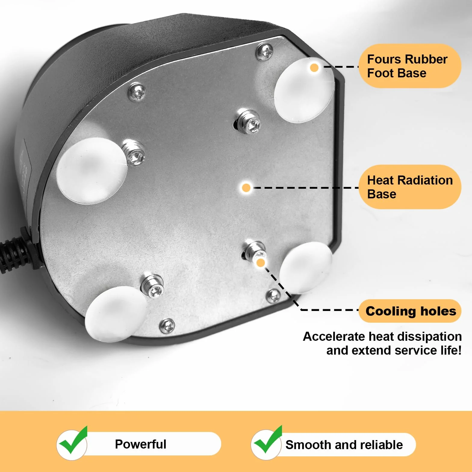Piastra Vibrante in Gesso, 4 "Dental Oscillatore 220V 100W Vibratore Gesso Piastra Vibrante Elettrica Oscillatore Dentale, Velocità Regolabile Rotonda Oscillatore Vibratore Dentale per Gesso