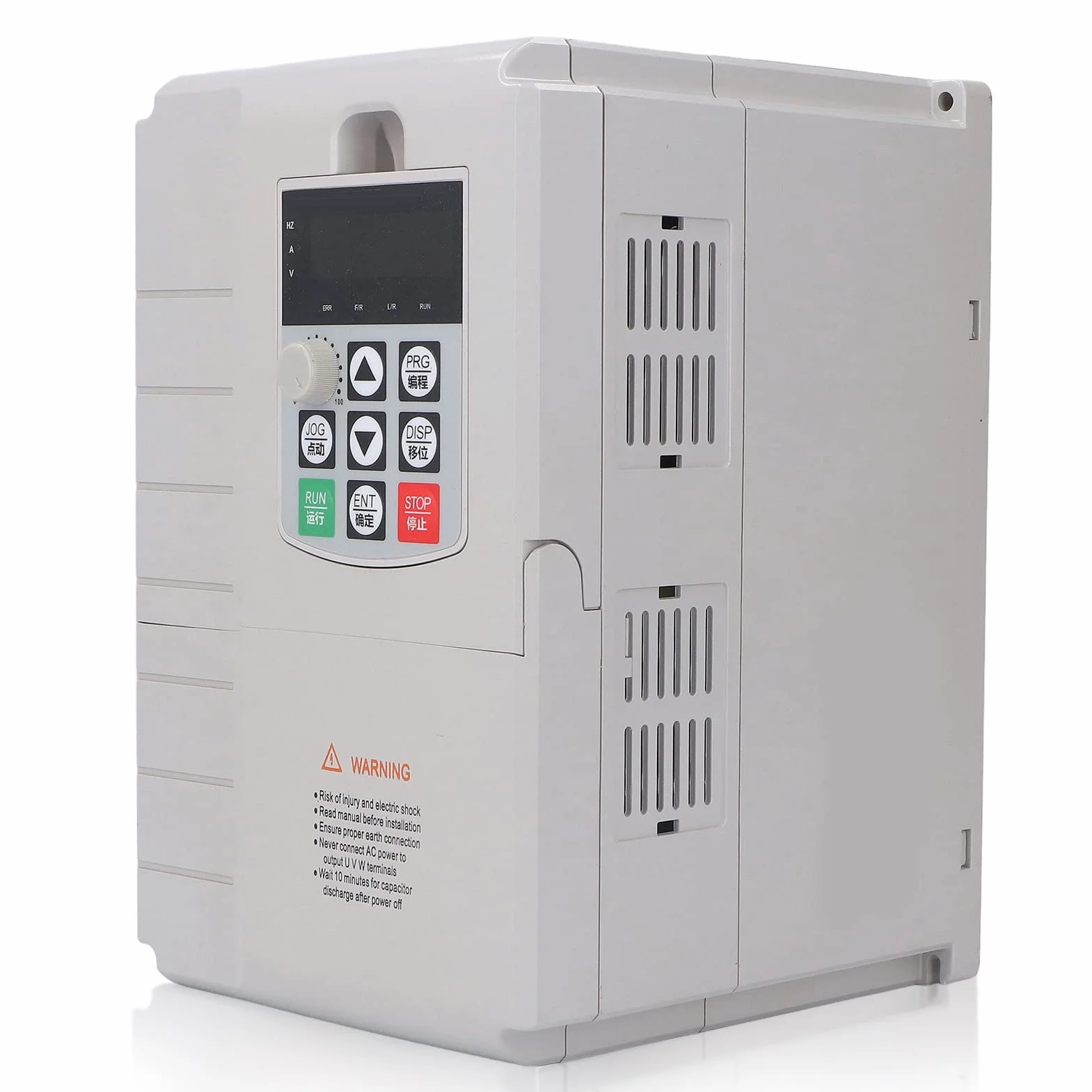 Convertitore di Frequenza 7 5KW Regolatore di Velocità del Motore Monofase Ingresso 220V Trifase Uscita 380V Azionamento a Frequenza Variabile