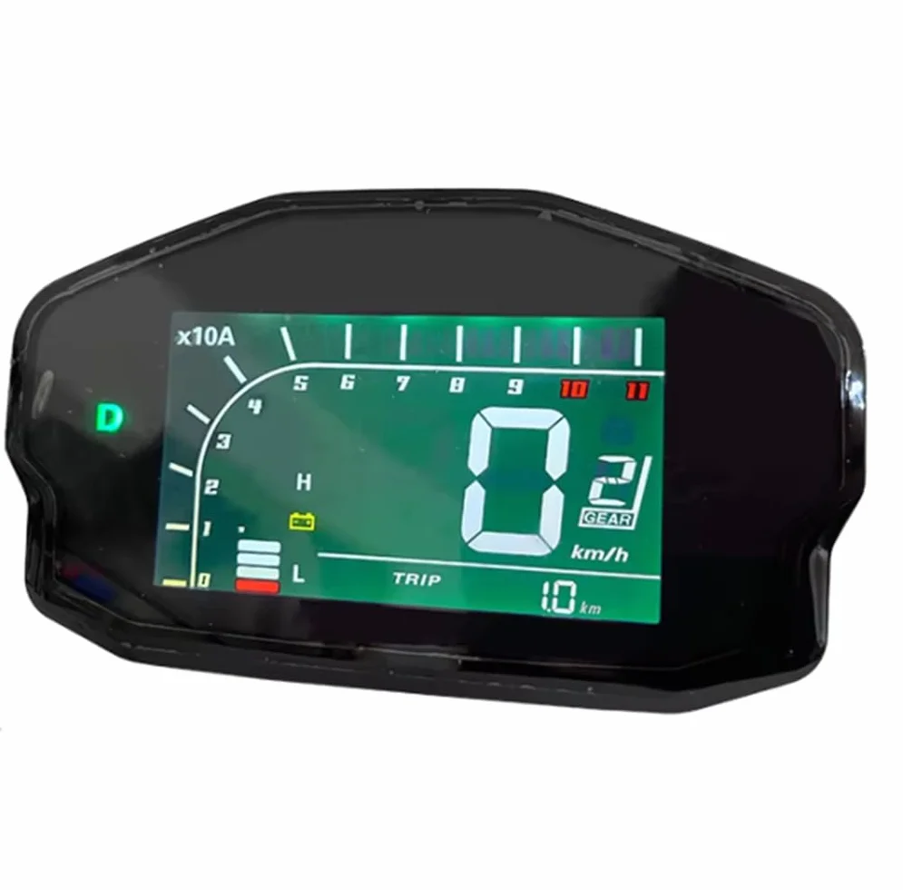DKD LCD Tachimetro Display Regolabile One-Lin Can-Bus Comunicazione per Votol Fardriver Controller