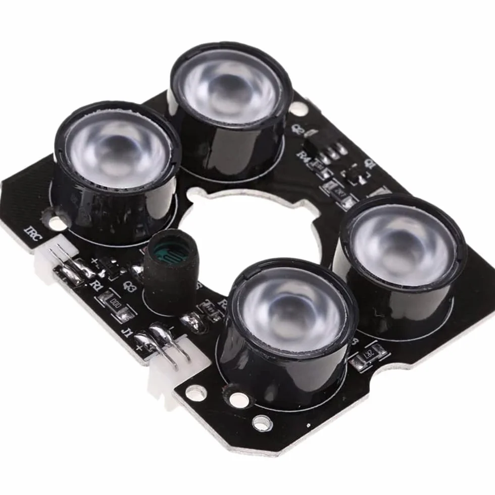 illuminatore infrarosso di IR del Bordo di Matrice di 850nm LED con la Gamma di IR Fino a 30m per Tutti i Tipi di Moduli della Macchina Fotografica, CC 12V di Potere
