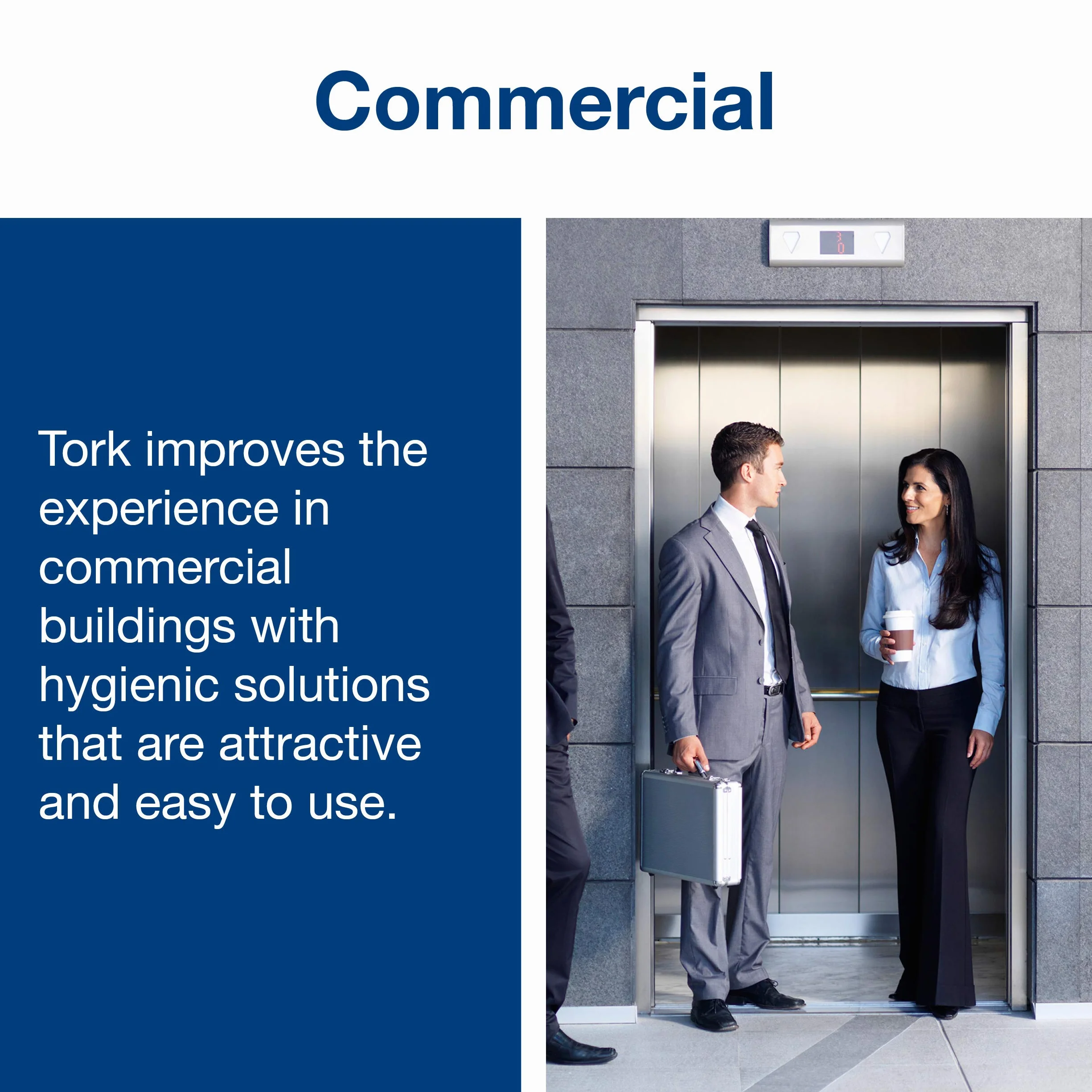 Tork Reflex Unico Foglio Dispenser Estrazione Interna Bianco/Turchese