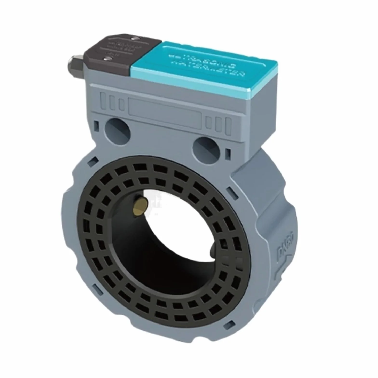 Misuratore di portata ad ultrasuoni DN 50 Trasduttore flusso a pinza d'acqua digitale non invasivo portatile