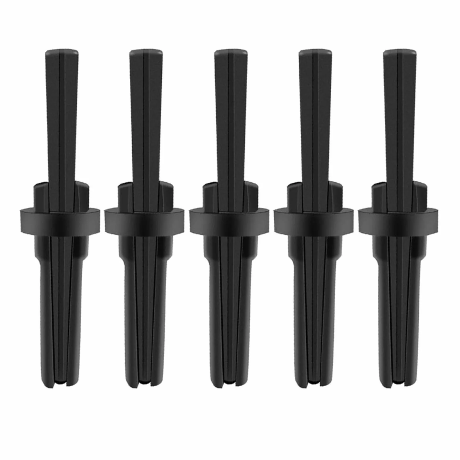 Kit di 5 strumenti a cuneo, per spaccare le pietre, cuneo per estrazione di pietra, calcestruzzo, marmo, granito, roccia, splitter (125 x 12 mm)