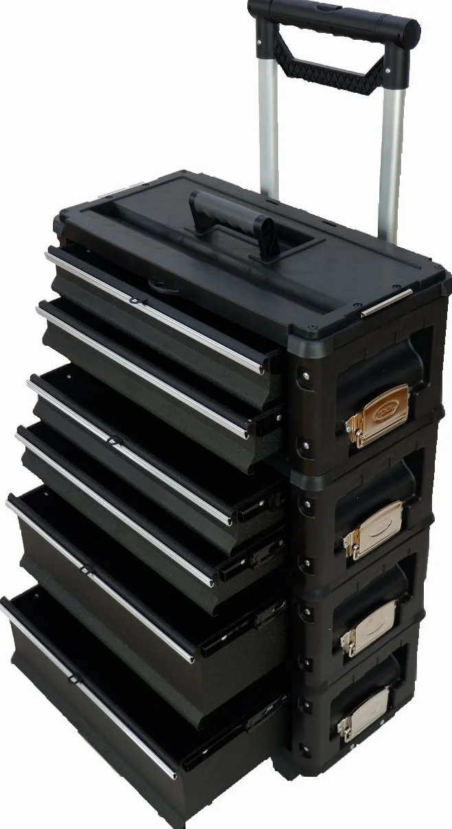 ASS Carrello strumenti XXL Tipo B4-B con il fermo cassetto e serratura
