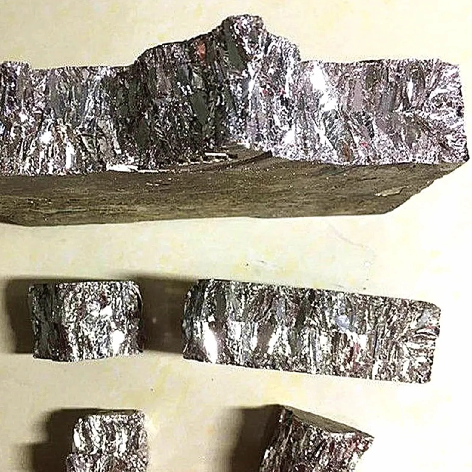 Bismuto, blocco di bismuto, in metallo, ad elevata purezza, Bi 99,999%, 100 g, 500 g, bismuto puro per ricerca scientifica (blocco di bismuto, 500 g)