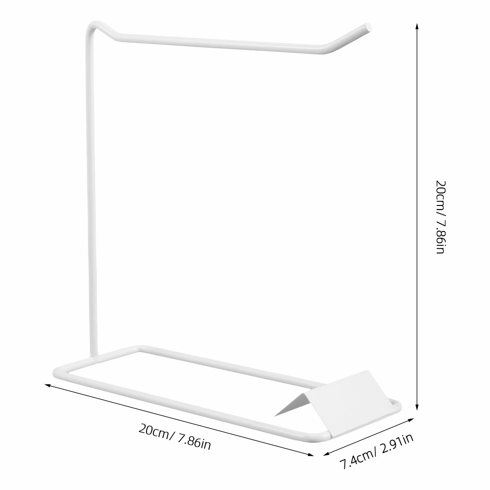 Organizer per gioielli in metallo bianco: espositori per unghie, porta campioni smalto gel