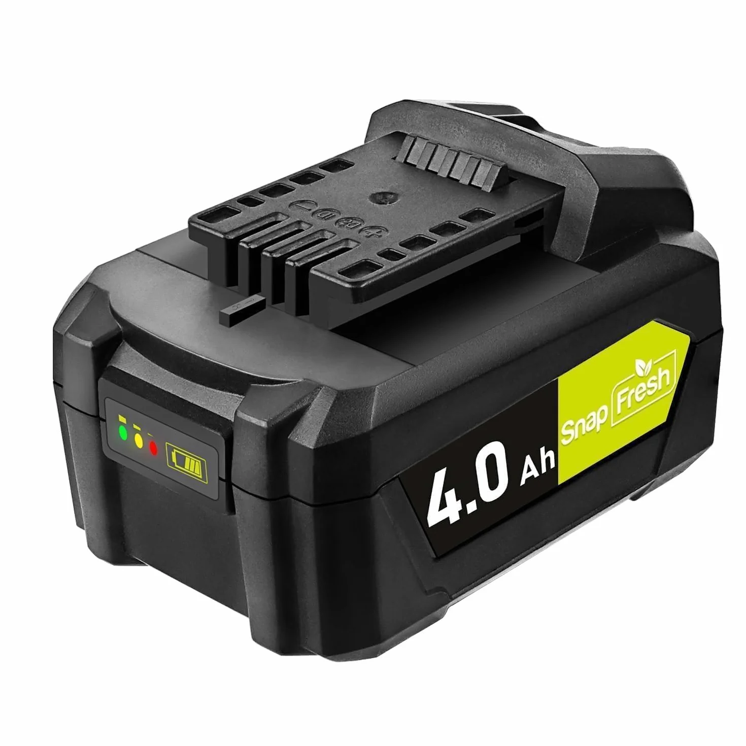 SnapFresh Batteria 20V 4,0Ah Compatibile Solo con Utensili Senza Filo SnapFresh, Batteria a Lunga Durata con Supporto alla Ricarica Rapida (JOB-YFT51-20B)