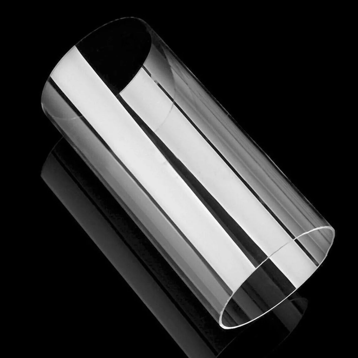 Tubi Rotondi, Diametro Esterno 100 mm, Diametro Interno 94 mm, Lunghezza 200 mm, Tubo Acrilico Trasparente for La Costruzione Di Lampade, 1 Pezzo