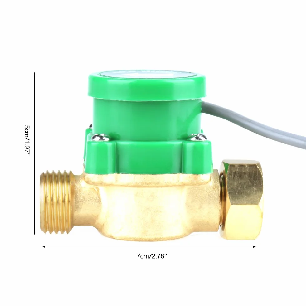 Flussostato pompa HT-120 AC 220V 1A G1/2"-1/2" per acqua domestica