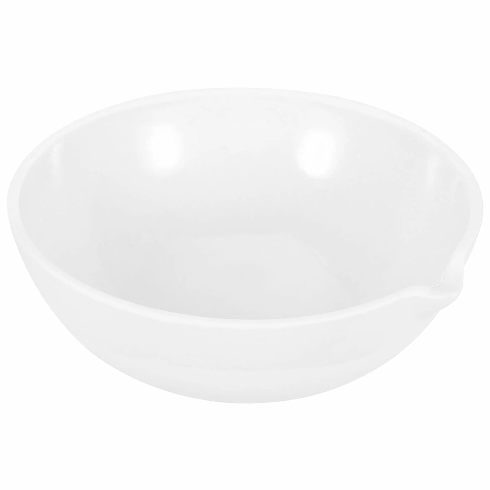 PATIKIL 200ml Piatto Crogiolo Porcellana Vaschetta Evaporazione Ceramica Vaso Tazza per Fondere Squagliare Raffinare