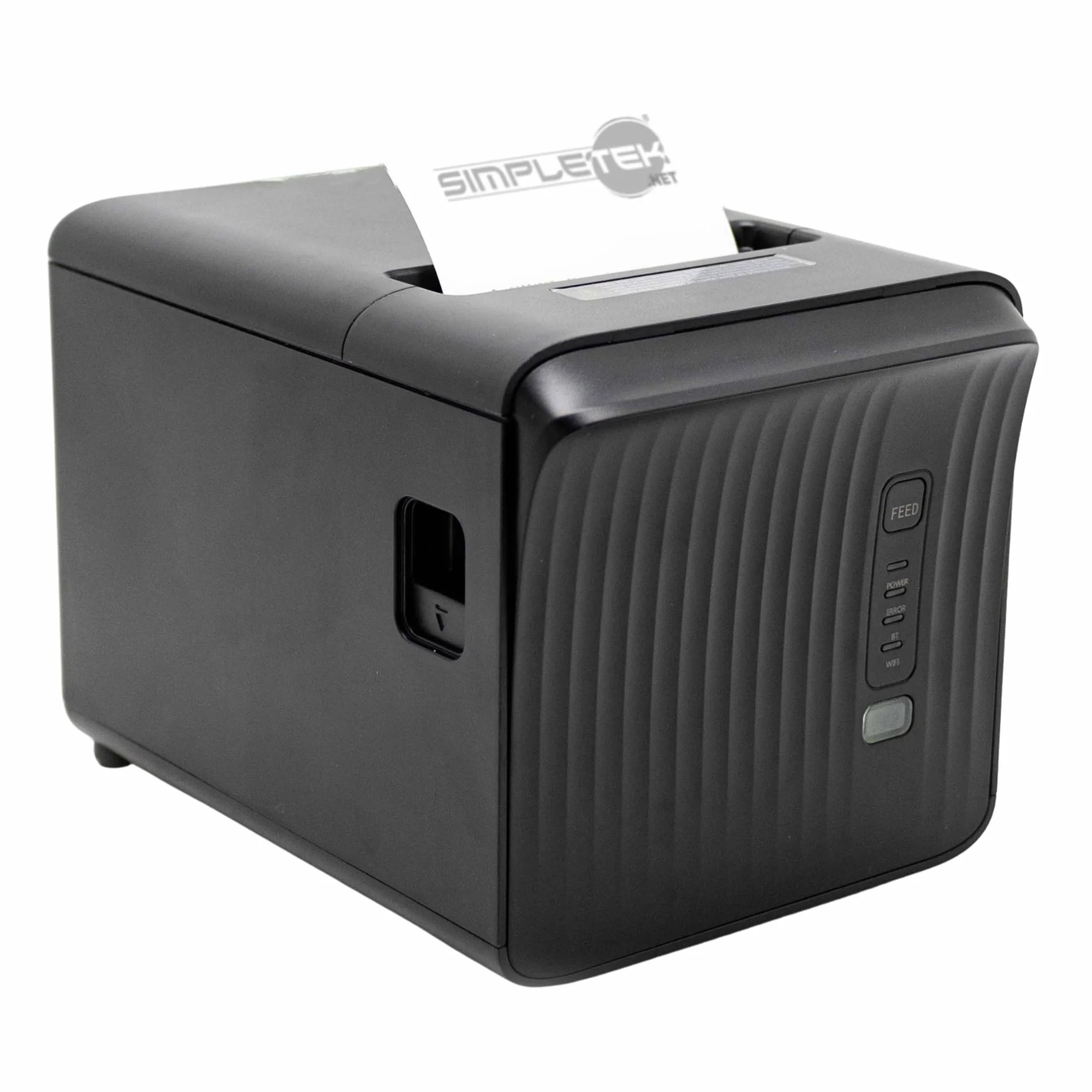 SIMPLETEK - Stampante Termica POS 80mm |USB WiFi BT | per Scontrini Ricevute e Comande - Auto-Cut | Driver e Manuale inclusi