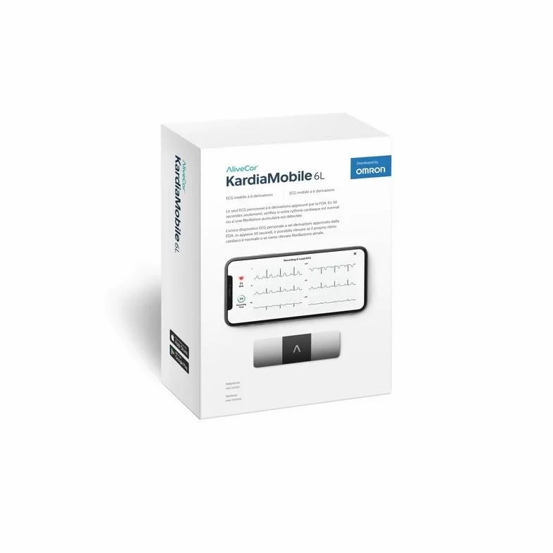 Kardia Mobile 6L Elettrocardiogramma Portatile ECG Casalingo