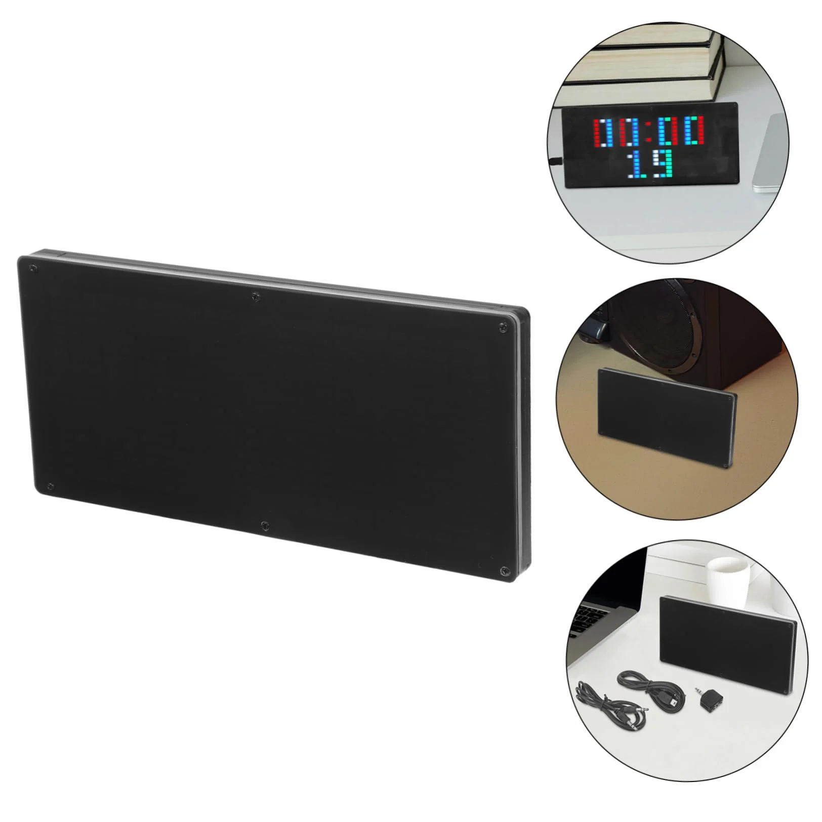 Analizzatore Audio Musicale LED Digitale 384 Pezzi per DIY | Kit Componenti Elettronici Nero, Display e Onde Sonore, per Applicazioni Elettroniche