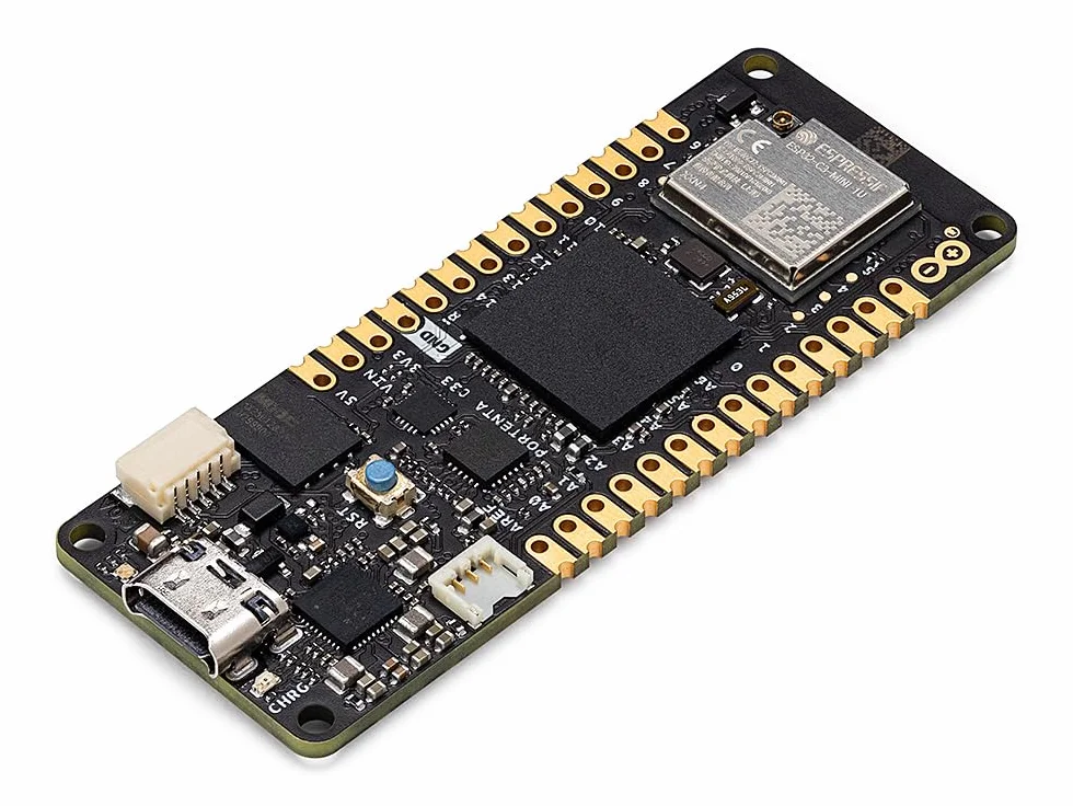Arduino Portenta C33 [ABX00074] - Modulo IoT ad alte prestazioni ed economico con Arm Cortex-M33, Wi-Fi e Bluetooth, sicurezza di livello industriale e supporto MicroPython