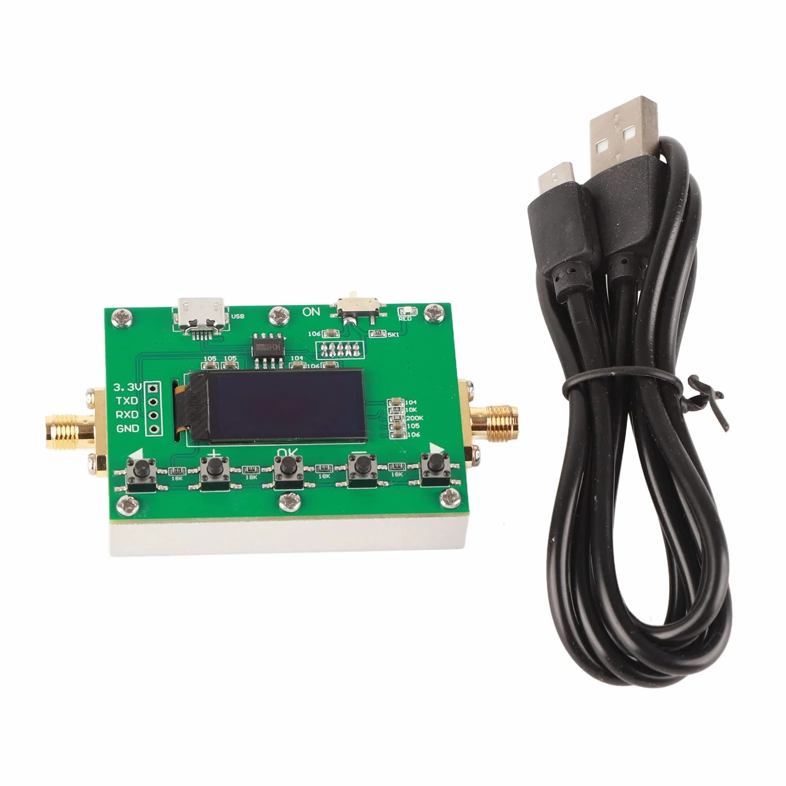 Aramox Modulo Attenuatore Programmabile Digitale PCB per Amplificatore Radio 0-31.75dB LF-6GHz