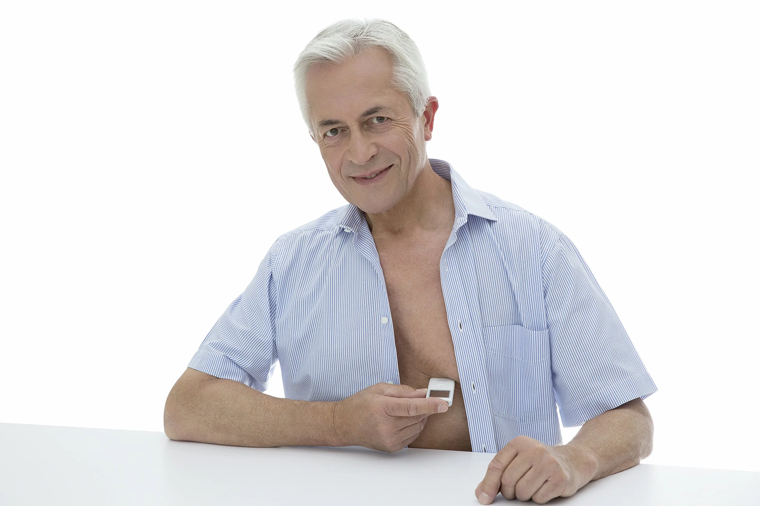 Beurer ME 90 Dispositivo per ECG Portatile Bluetooth, per un Autocontrollo a Casa e in Viaggio