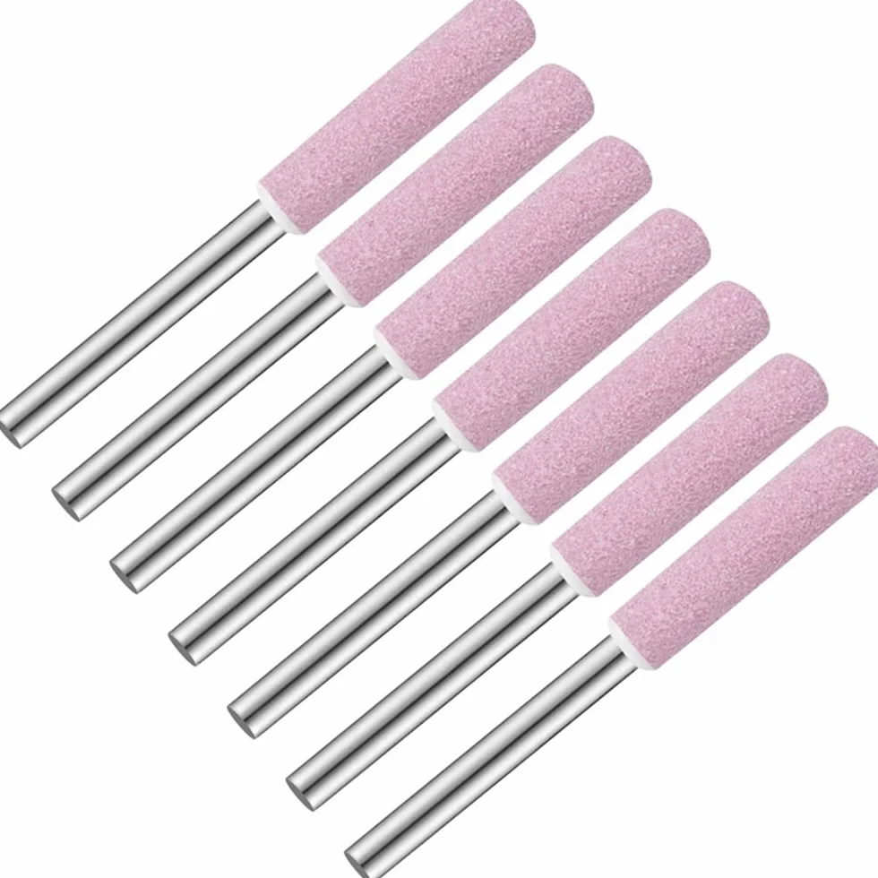 Confezione da 24 pietre affilatrici per motosega, lucidatura e affilatura per motosega, 3 x 4,8 mm