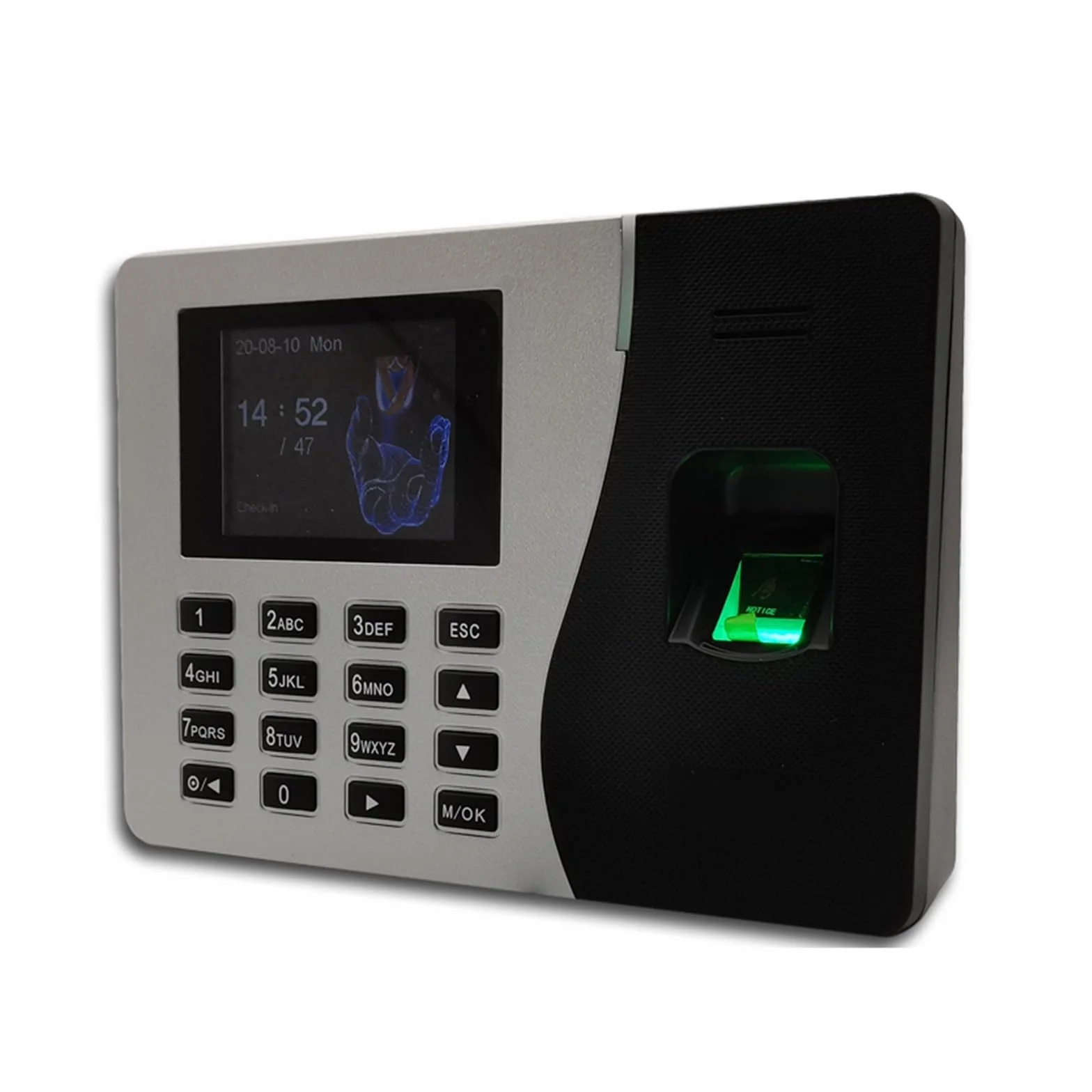 Orologi per dipendenti e piccole imprese K14 TCP/IPTime di presenza Dipendente Macchina da ufficio Orologio Orologio USB Registrazione biometrica e impronte digitali con il software cloud professional