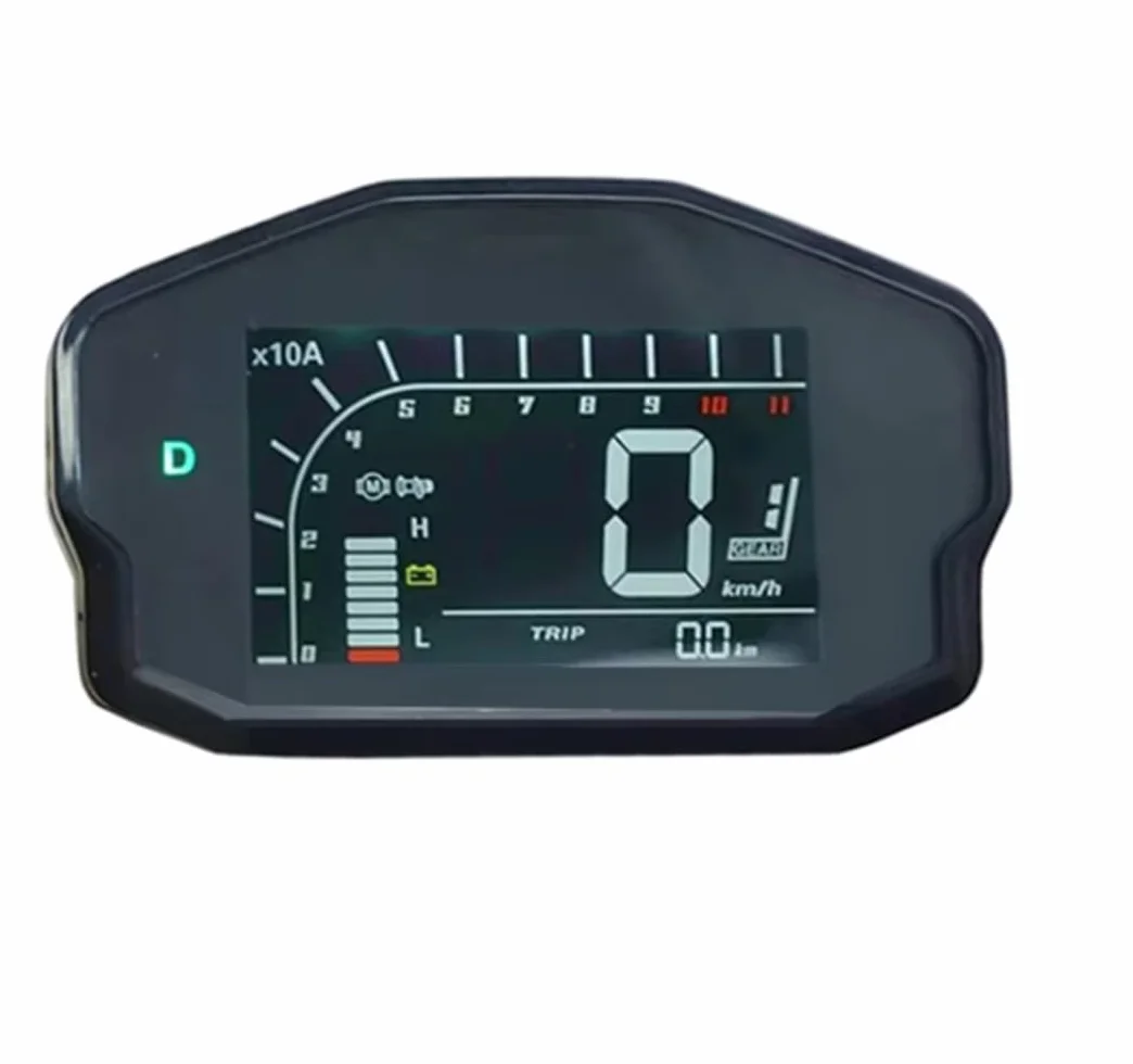 DKD LCD Tachimetro Display Regolabile One-Lin Can-Bus Comunicazione per Votol Fardriver Controller