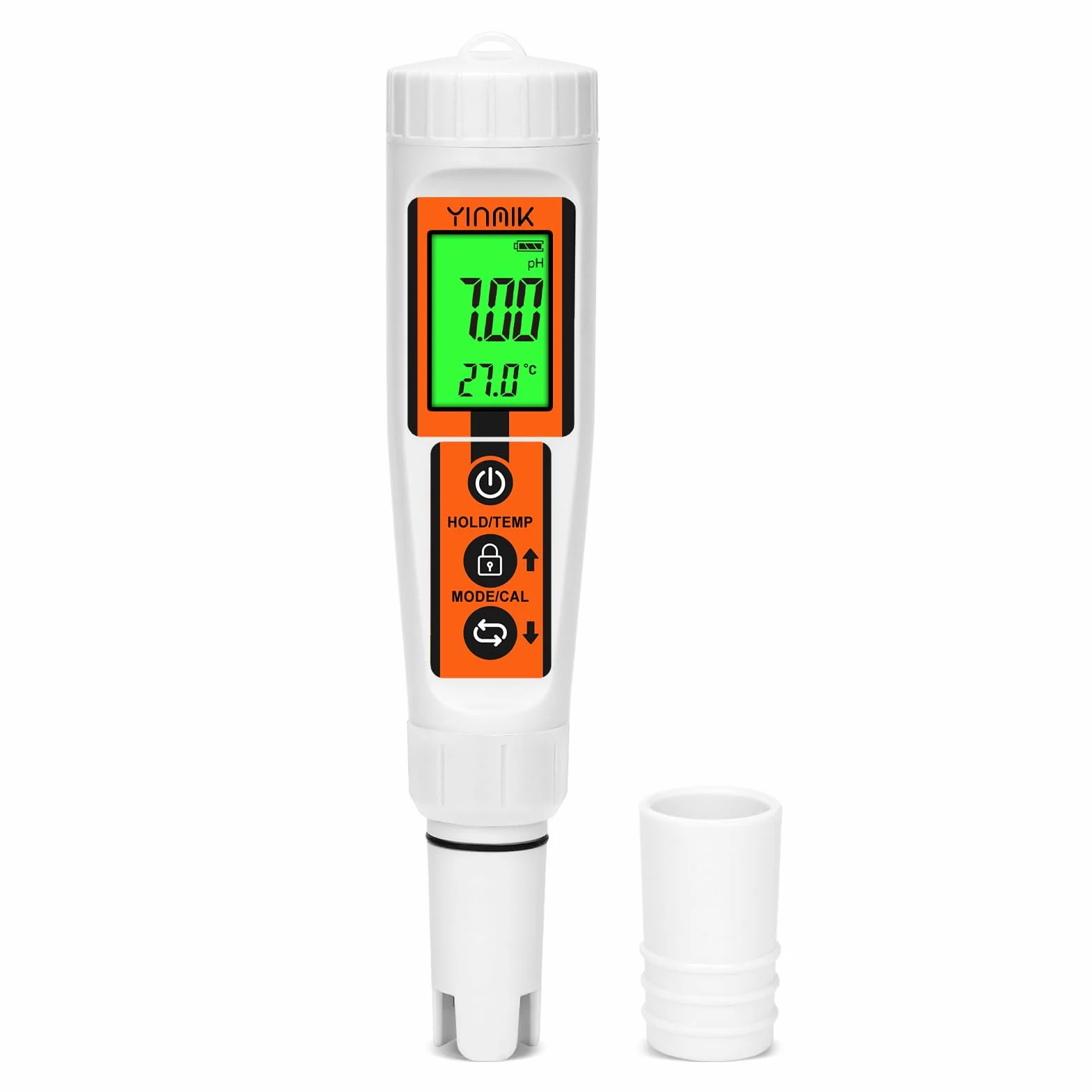 Tester per acqua idrogeno, misuratore H2 ORP pH Temp 4 in 1, misuratore idrogeno in acqua ppb/ppm, penna di prova per idrogeno disciolto per bottiglia di acqua all'idrogeno, misuratore pH ORP accurato